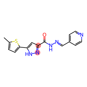 3 5 Methylthiophen 2 Yl N E Pyridin 4 Ylmethylidene 1H Pyrazole