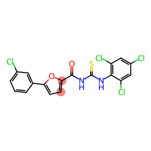 N 5 3 chlorophenyl 2 furoyl N 2 4 6 trichlorophenyl thiourea 化工百科