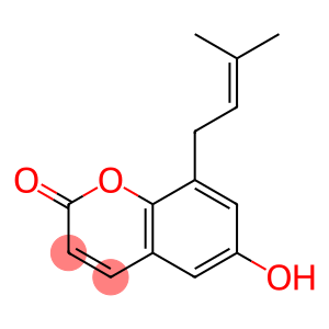 2H 1 Benzopyran 2 one 6 hydroxy 8 3 methyl 2 buten 1 yl 化工百科