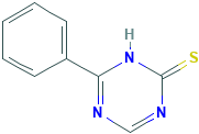 4-Phenyl-[1,3,5]triazine-2-thiol