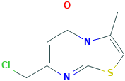 7-(Chloromethyl)-3-methyl-5H-[1,3]thiazolo-[3,2-a]pyrimidin-5-one