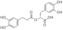 3,4-二羟基肉桂酸 (R)-1-羧基-2-(3,4-二羟苯)乙酯