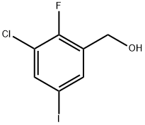 Benzenemethanol, 3-chloro-2-fluoro-5-iodo-