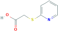 2-吡啶-1-嗡-2-基硫基乙酸酯