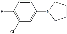 1-(3-Chloro-4-fluorophenyl)pyrrolidine