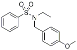 N-乙基-N-(4-甲氧基苄基)苯磺酰胺