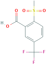 2-Methylsulfonyl-5-trifluoromethylbenzoic acid