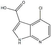 1H-Pyrrolo[2,3-b]pyridine-3-carboxylic acid, 4-chloro-