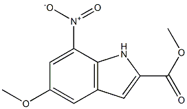 5-METHOXY-7-NITRO-2-INDOLECARBOXYLIC ACID METHYL ESTER