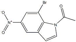 1-(7-溴-5-硝基-1H-吲哚-1-基)乙酮