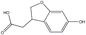2-(6-hydroxy-2,3-dihydrobenzofuran-3-yl)acetic acid