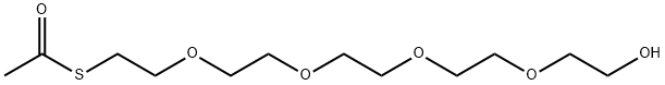 Ethanethioic acid, S-(14-hydroxy-3,6,9,12-tetraoxatetradec-1-yl) ester