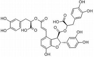 (2R)-2-({(2E)-3-[(2R,3R)-3-{[1-carboxy-2-(3,4-dihydroxyphenyl)ethoxy]carbonyl}-2-(3,4-dihydroxyphenyl)-7-hydroxy-2,3-dihydro-1-benzofuran-4-yl]prop-2-enoyl}oxy)-3-(3,4-dihydroxyphenyl)propanoic acid