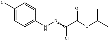 Acetic acid, 2-chloro-2-[2-(4-chlorophenyl)hydrazinylidene]-, 1-methylethyl ester