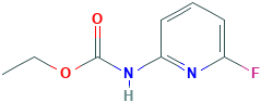 Carbamic acid, N-(6-fluoro-2-pyridinyl)-, ethyl ester