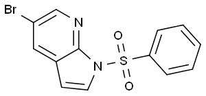 1-(苯磺酰)-5-溴-1H-吡咯并[2,3-b]吡啶
