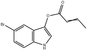 5-Bromindoxyl-crotonat