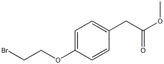 Benzeneacetic acid, 4-(2-bromoethoxy)-, methyl ester