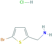 (5-bromothiophen-2-yl)methanamine HCl