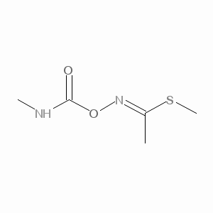 3-Thiabutan-2-one, O-(methylcarbamoyl)oxime