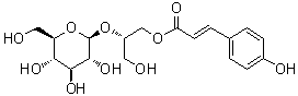 β-D-Glucopyranoside, (1S)-2-hydroxy-1-[[[(2E)-3-(4-hydroxyphenyl)-1-oxo-2-propen-1-yl]oxy]methyl]ethyl