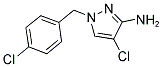 4-CHLORO-1-(4-CHLORO-BENZYL)-1H-PYRAZOL-3-YLAMINE