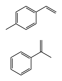 Benzene,1-ethenyl-4-methyl-,polymerwith(1-methylethenyl)benzene