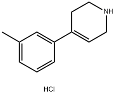 4-(3-甲基苯基)-1,2,3,6-四氢吡啶盐酸盐