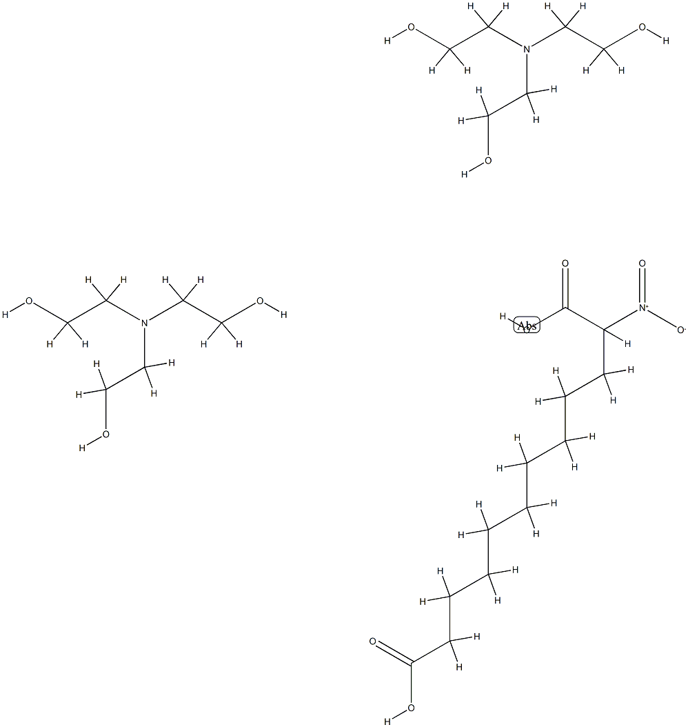 nitrododecanedioic acid, compound with 2,2',2''-nitrilotriethanol (1:2)