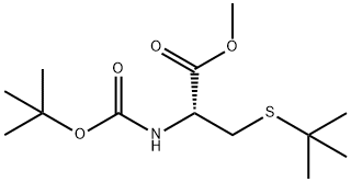 L-Cysteine, N-[(1,1-dimethylethoxy)carbonyl]-S-(1,1-dimethylethyl)-, methyl ester