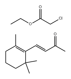 Acetic acid, chloro-, ethyl ester, reaction products with (E)-4-(2,6,6-trimethyl-1-cyclohexen-1-yl)-3-buten-2-one