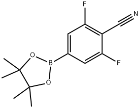 2,6-Difluoro-4-(4,4,5,5-tetramethyl-1,3,2-dioxaborolan-2-yl)benzonitrile