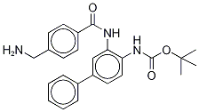 N-[3-[[4-(AMinoMethyl)benzoyl]aMino][1,1'-biphenyl]-4-yl]carbaMic Acid tert-Butyl Ester