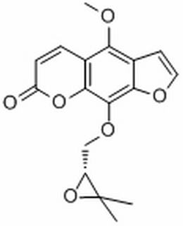 9-[[(2R)-3,3-dimethyloxiran-2-yl]methoxy]-4-methoxyfuro[3,2-g]chromen-7-one