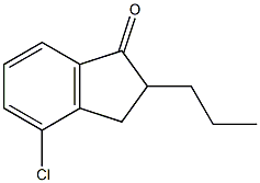 4-氯-2-丙基-2,3-二氢-1H-茚-1-酮