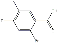 Benzoic acid, 2-bromo-4-fluoro-5-methyl-