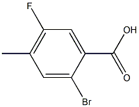 2-溴-5-氟-4-甲基苯甲酸