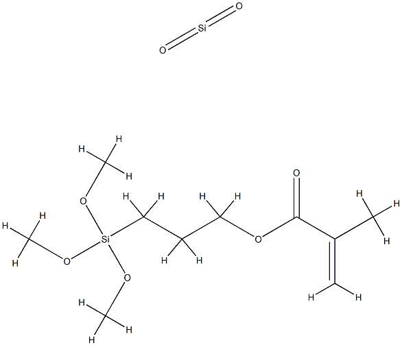 2-Propenoic acid, 2-methyl-, 3-(trimethoxysilyl)propyl ester, reaction products with quartz