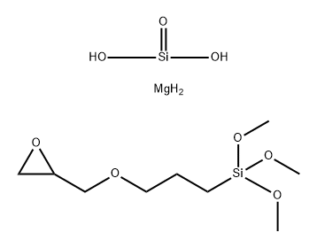 Silane, trimethoxy[3-(oxiranylmethoxy)propyl]-, reaction products with talc (Mg3H2(SiO3)4)