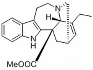 methyl (2alpha,5beta,18beta)-3,4-didehydroibogamine-18-carboxylate