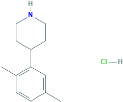 4-(2,5-Dimethylphenyl)piperidine hydrochloride