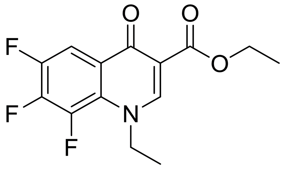 1-乙基-6,7,8-三氟-1,4-二氢-4-氧代-3-喹啉甲酸乙酯