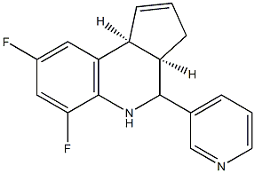 (3aR,9bS)-6,8-difluoro-4-(pyridin-3-yl)-3a,4,5,9b-tetrahydro-3H-cyclopenta[c]quinoline