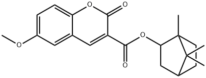 (4,7,7-trimethyl-3-bicyclo[2.2.1]heptanyl) 6-methoxy-2-oxochromene-3-carboxylate