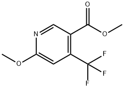 3-Pyridinecarboxylic acid, 6-methoxy-4-(trifluoromethyl)-, methyl ester