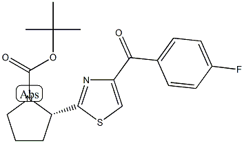 (2S)-2-[4-(4-氟苯甲酰基)-2-噻唑基]-1-吡咯烷羧酸叔丁酯
