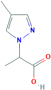 2-(4-methyl-1-pyrazolyl)propanoic acid