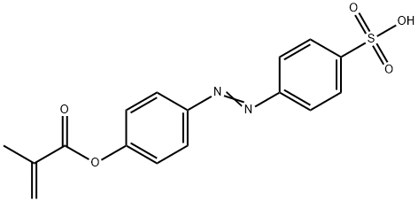 2-Propenoic acid, 2-methyl-, 4-[2-(4-sulfophenyl)diazenyl]phenyl ester