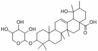 (3β)-3-(α-L-Arabinopyranosyloxy)-19-hydroxyurs-12-en-28-oicaci