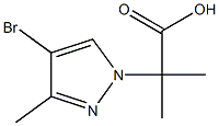 2-(4-Bromo-3-methyl-1H-pyrazol-1-yl)-2-methylpropanoic acid